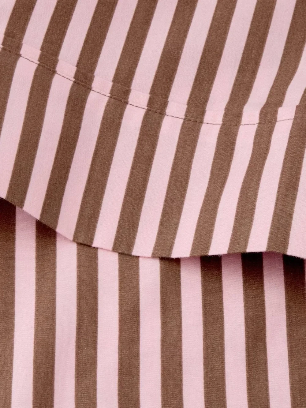 Hollister Target Percale Sheet Set Ditsy Floral Pink Brown Stripe College Dorm